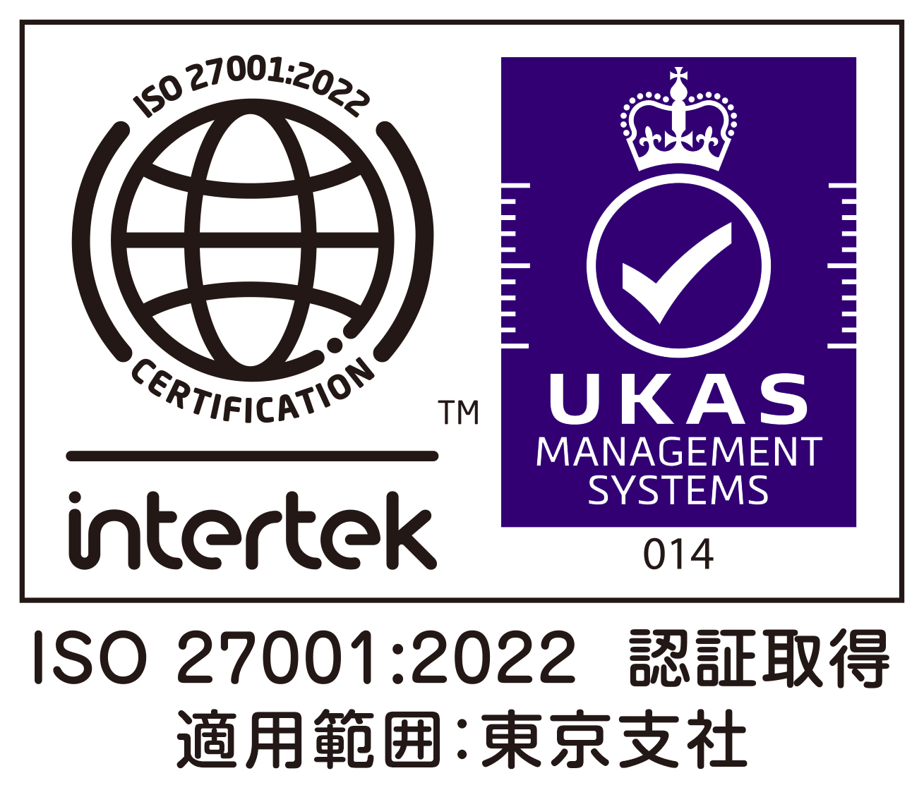 ISO 27001:2022 認証取得